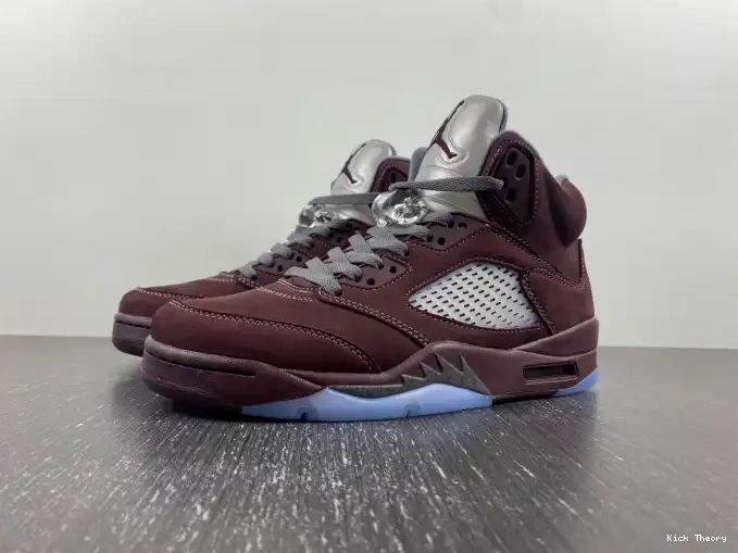 Air DZ4131-600 Jordan 5 Burgundy 0502